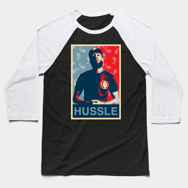 Nipsey Hussle Baseball T-Shirt by Heulwen Team